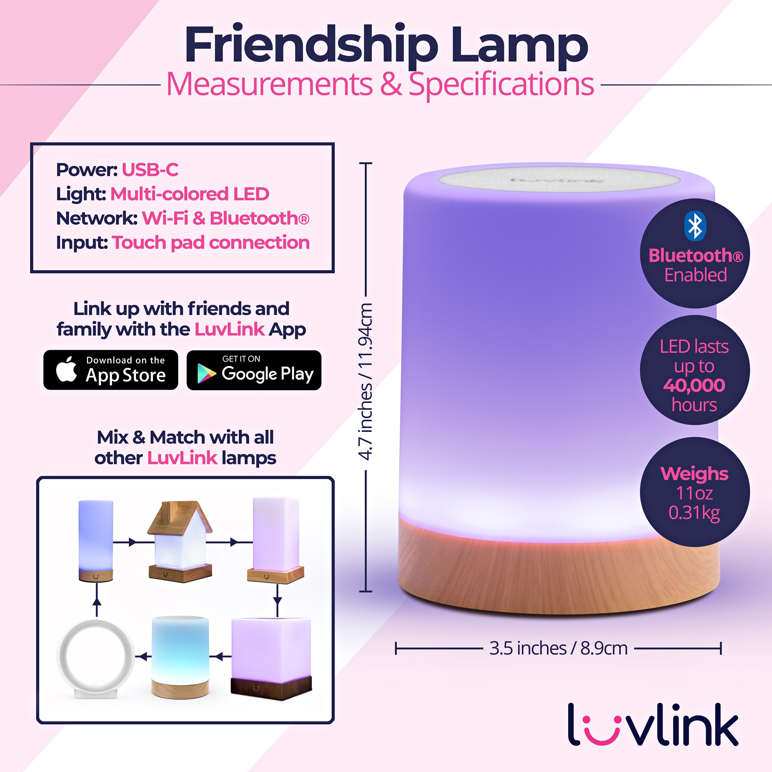 Friendship lamps cheap set of deals 2